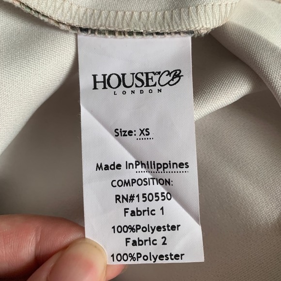 HOUSE OF CB Malika Corset Floral Limited Edition Mermaid Strapless Gown Dress - Picture 11 of 14